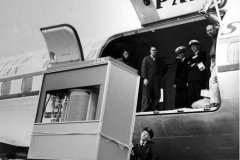 IBM 305 RAMAC Being Loaded On A Plane
