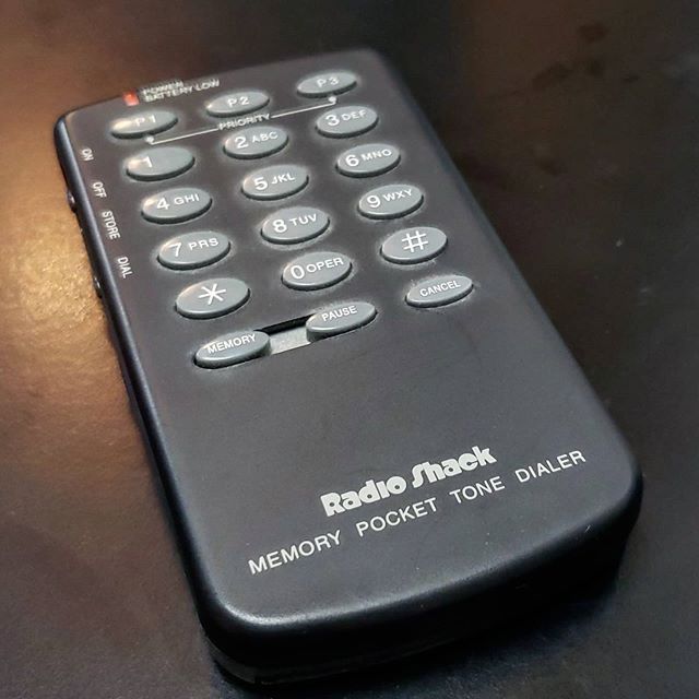 Radio Shack - Memory Pocket Tone Dialer