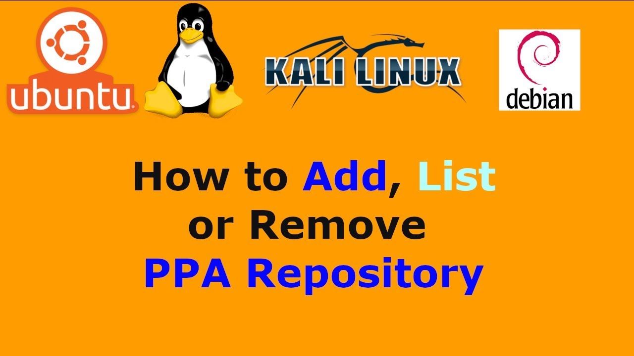 List, Add, Remove- PPA -Repository