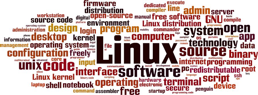 Linux Word Cloud