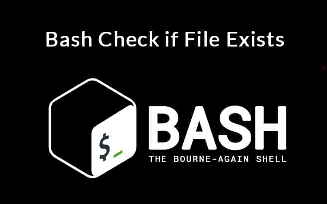 Bash - Check if file exists