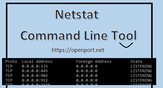 Netstat Command Line Tool