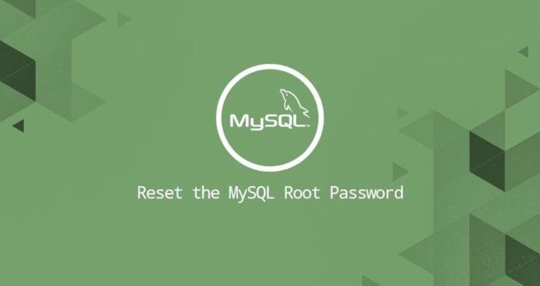 Reset the MySQL root password