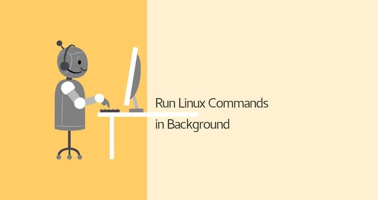 Run Linux Commans in the_background