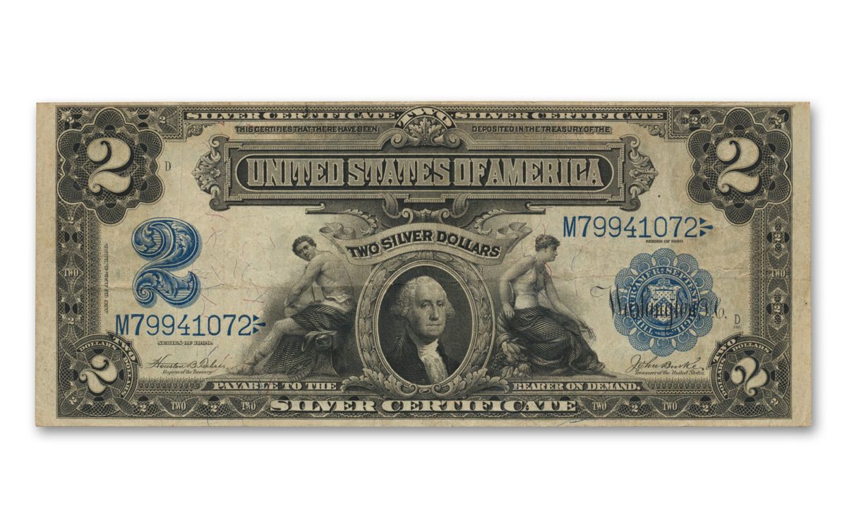 2 Dollar Bill - Silver Certificate