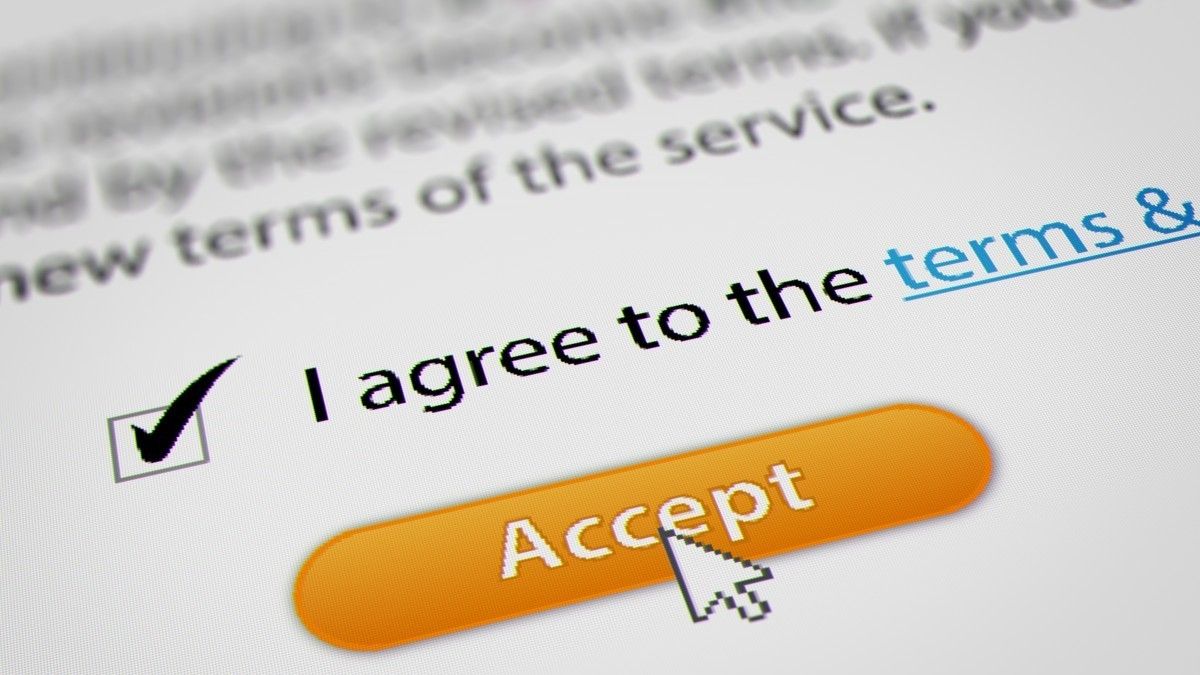 Accept Terms of Service (TOS)