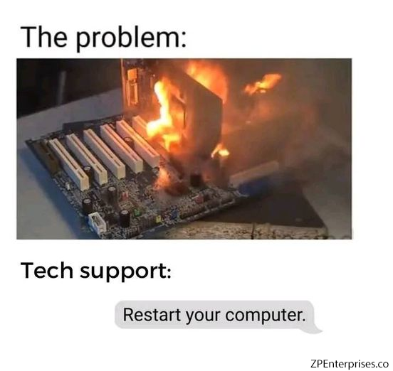 The Problem - Restart Your Computer