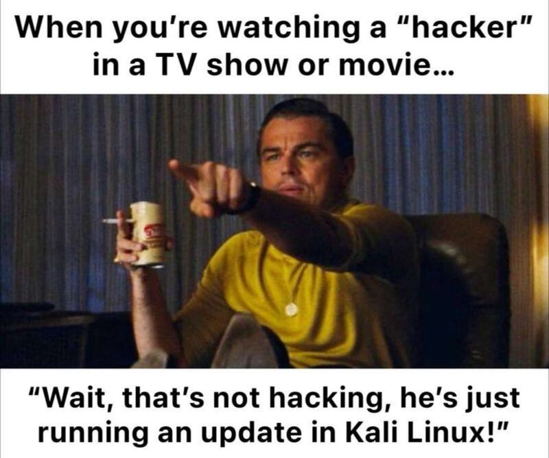 That's Not Hacking - That's a simple Kali Linux Update