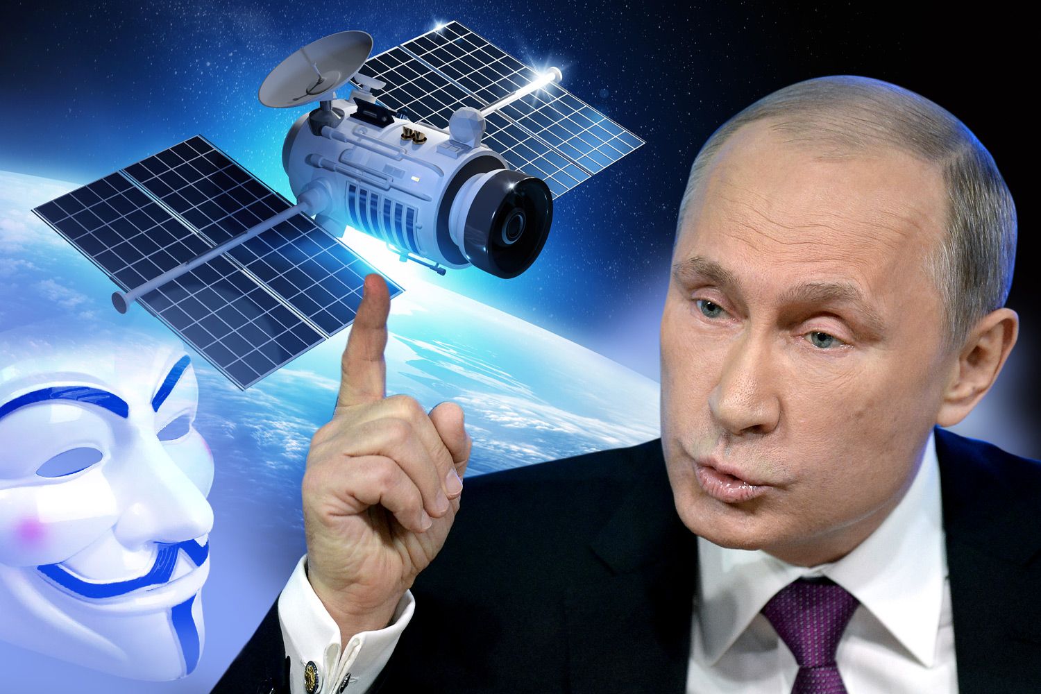 MR. Putin - Space Satalities - Internet