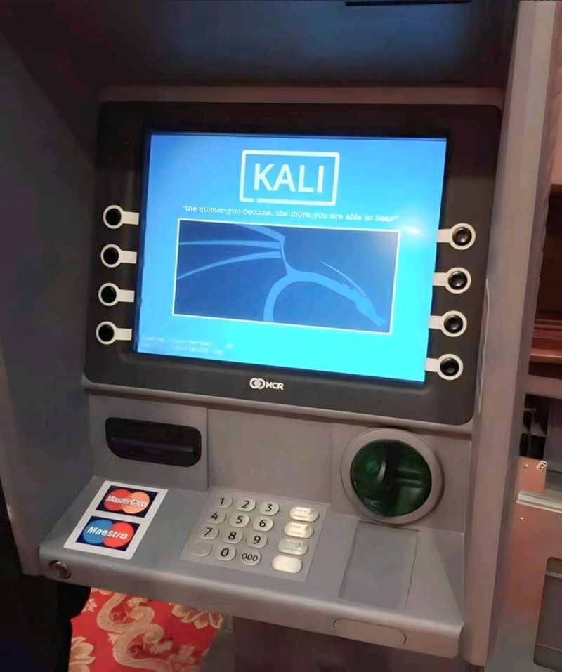 POWNED - ATM - Hacked with Kali