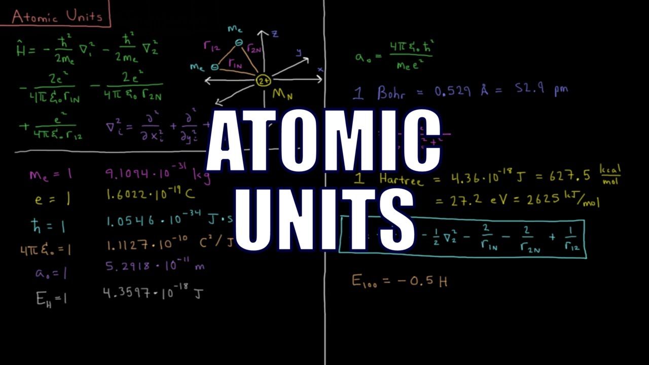 Atomic Units