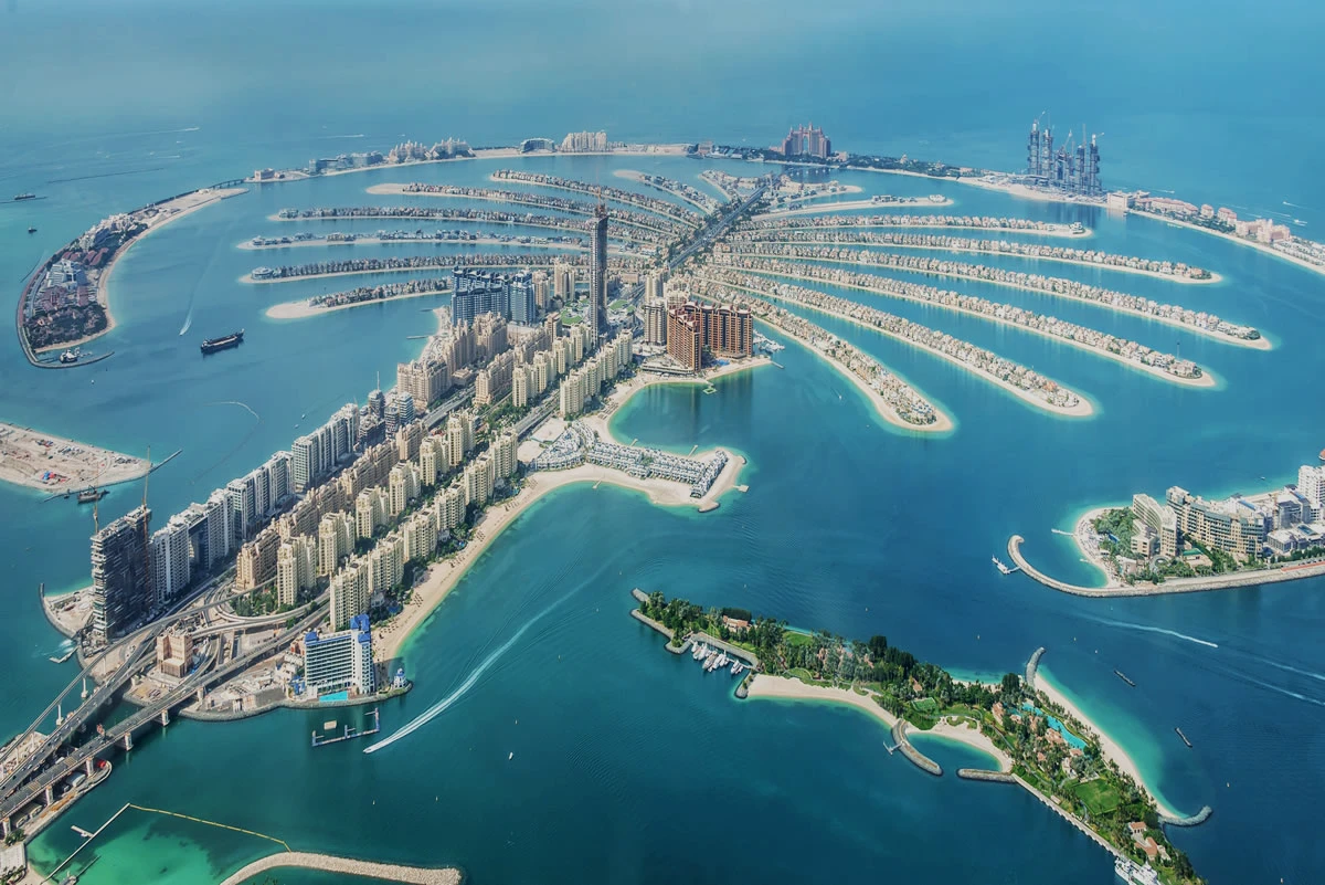 The Artificial Islands of Abu Dhabi