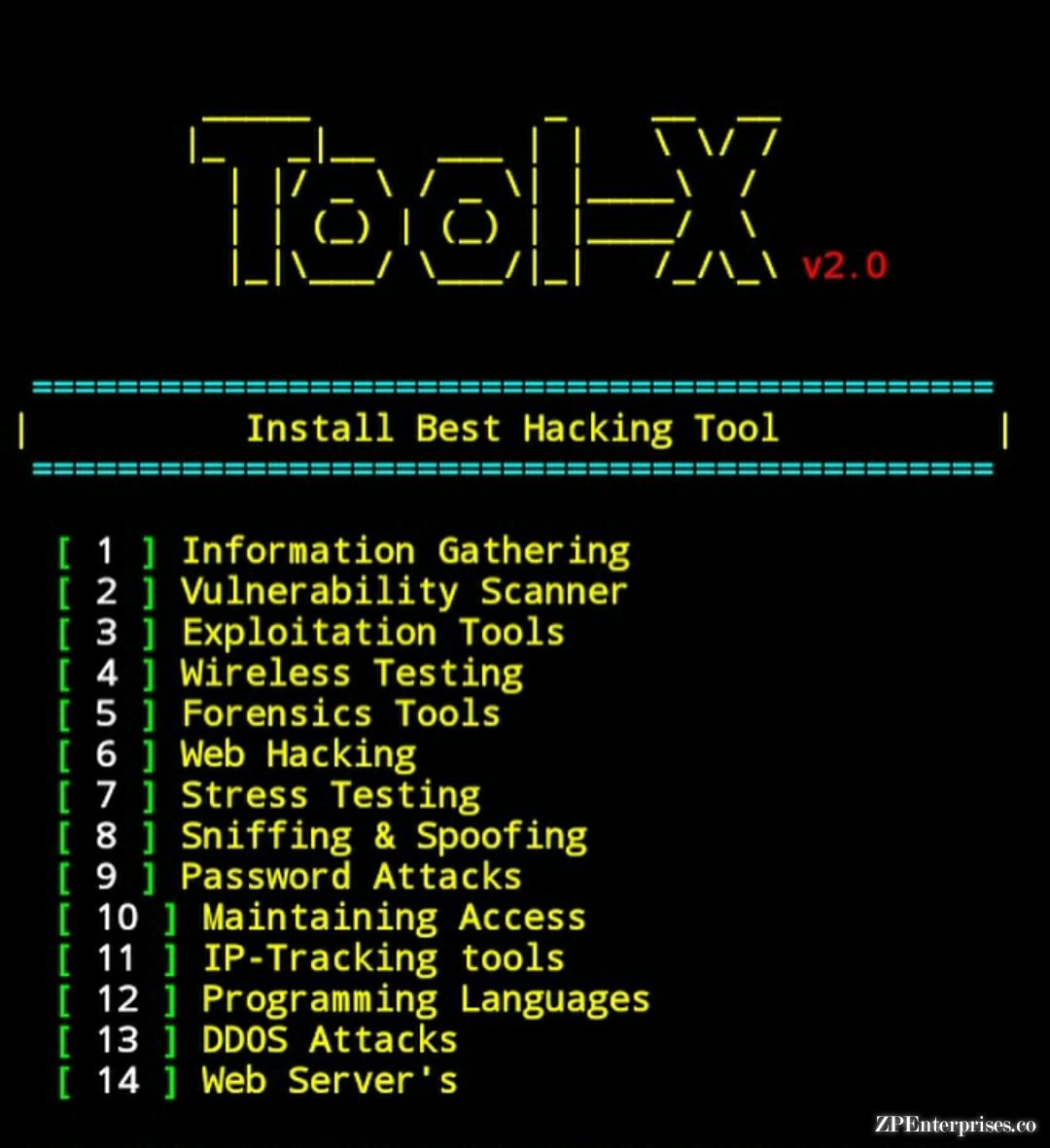 Tool X- Kali Linux