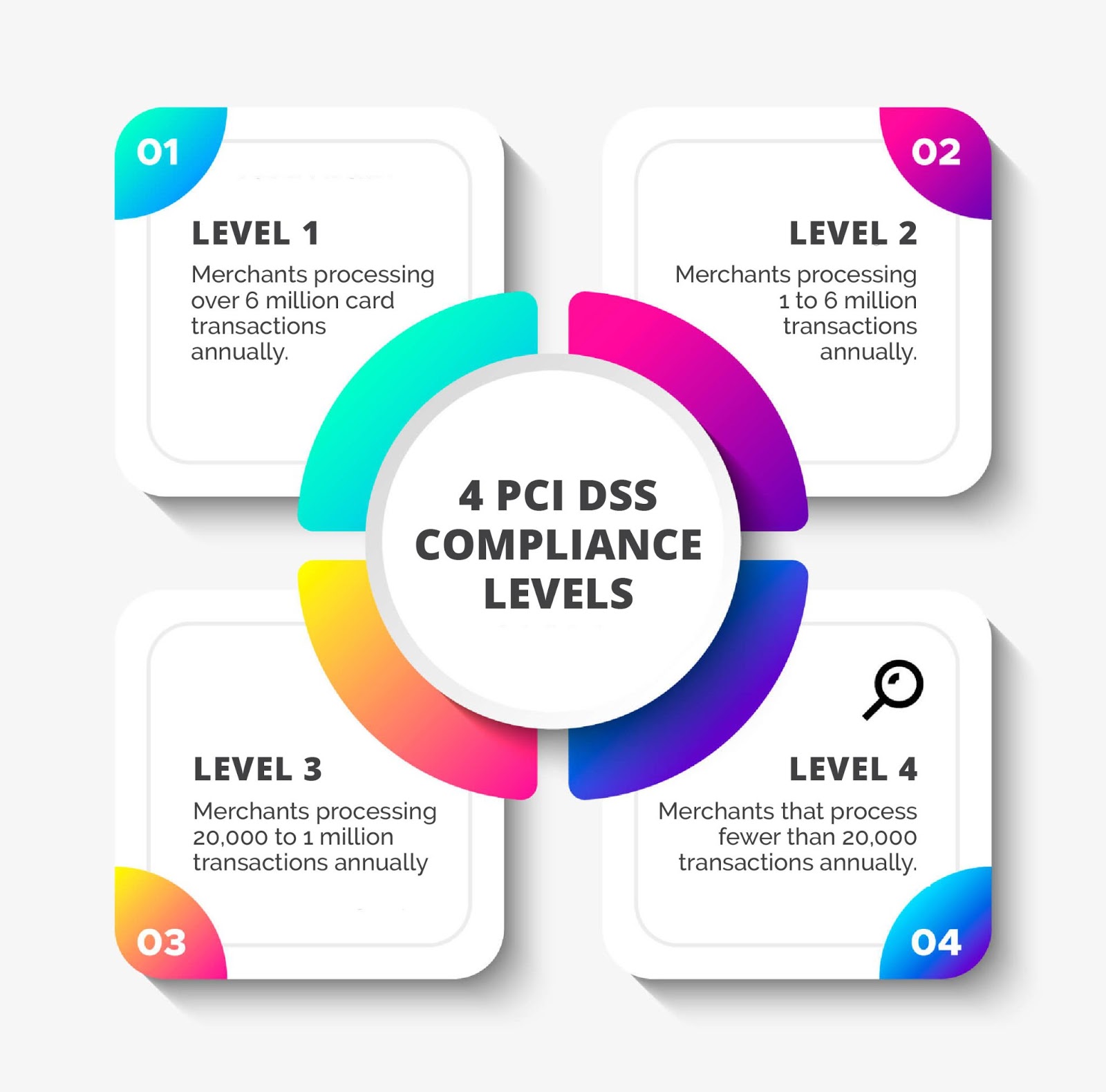 PCI DSS Compliance Levels